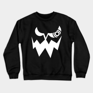 Wormhole's Smile (White) Crewneck Sweatshirt